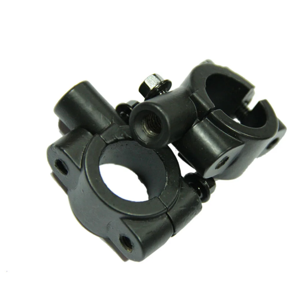 Motorcycle Mirror Adapter Mount Holders Bracket Clamp For Mirror hole 10mm Motorbike Handlebar Moped Dirt Pit Bike ATV