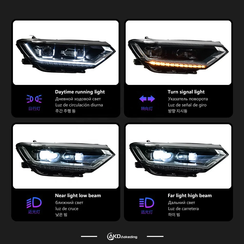2007-2017 سوزوكي جيمي JB23 JB43 LED المصابيح الأمامية متتابعة بدوره إشارة 6000k درجة حرارة اللون الجبهة رئيس مصباح ل جيمي جديد