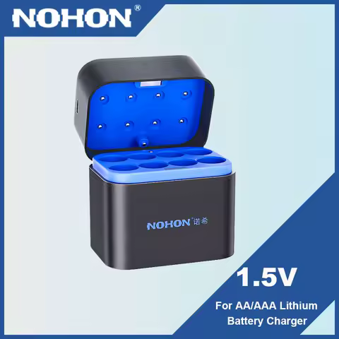 NOHON Battery Charger AA AAA Original Rechargeable Battery Type-C Charger For Mouse Keyboard Radio Razor Camera Battery Charger