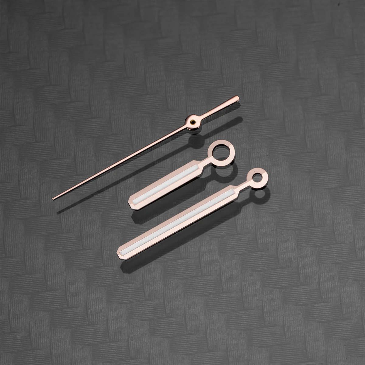 ساعة يد لساعة نوتيلوس NH35 ملحقات يد إبرة مع أيدي خضراء مضيئة باللون الأسود والفضي والذهبي NH35