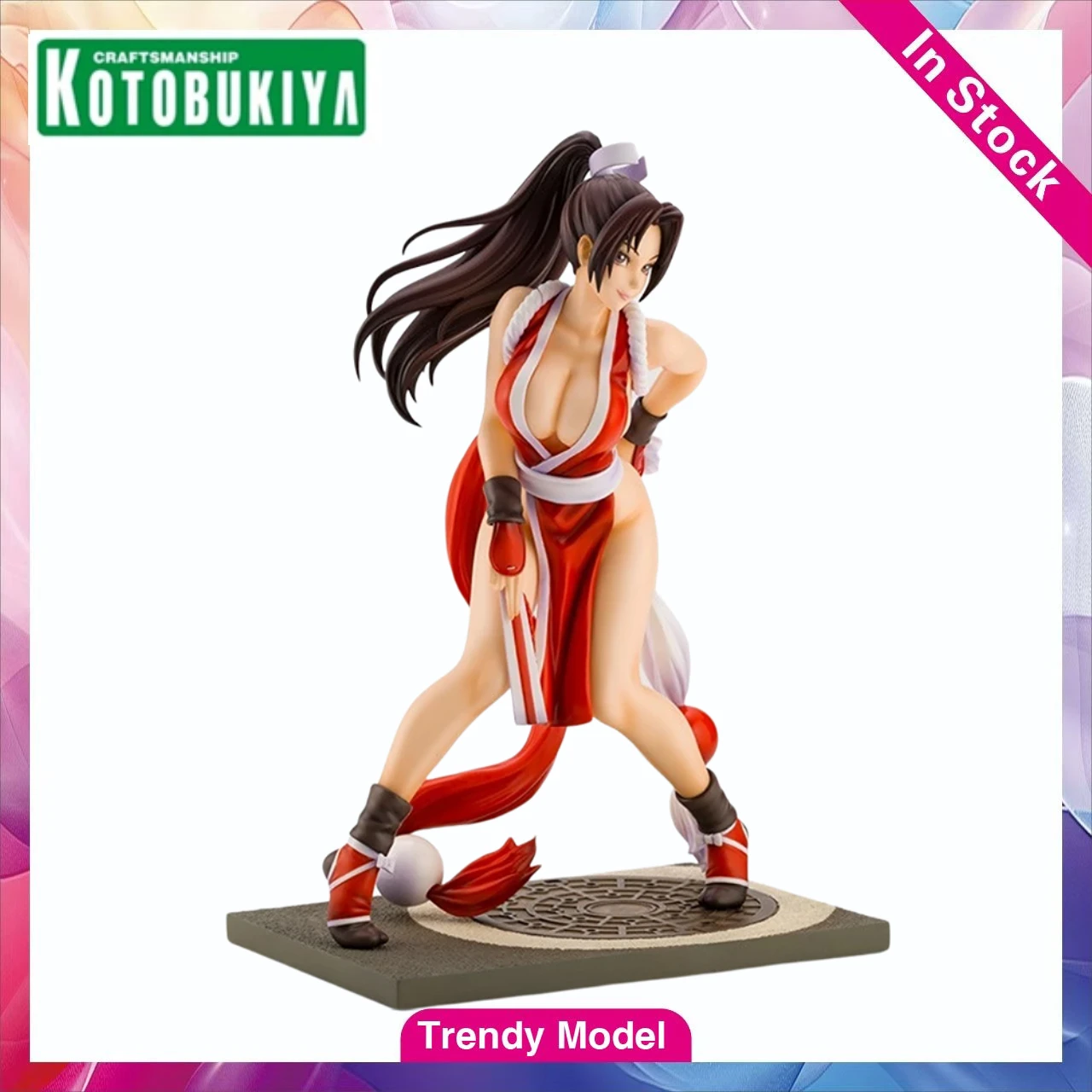 

【TM】KOTOBUKIYA SNK Beautiful Girl King of Fighters 98 Shiranui Mai Series 1/7 Figures Action Figures Models Toys