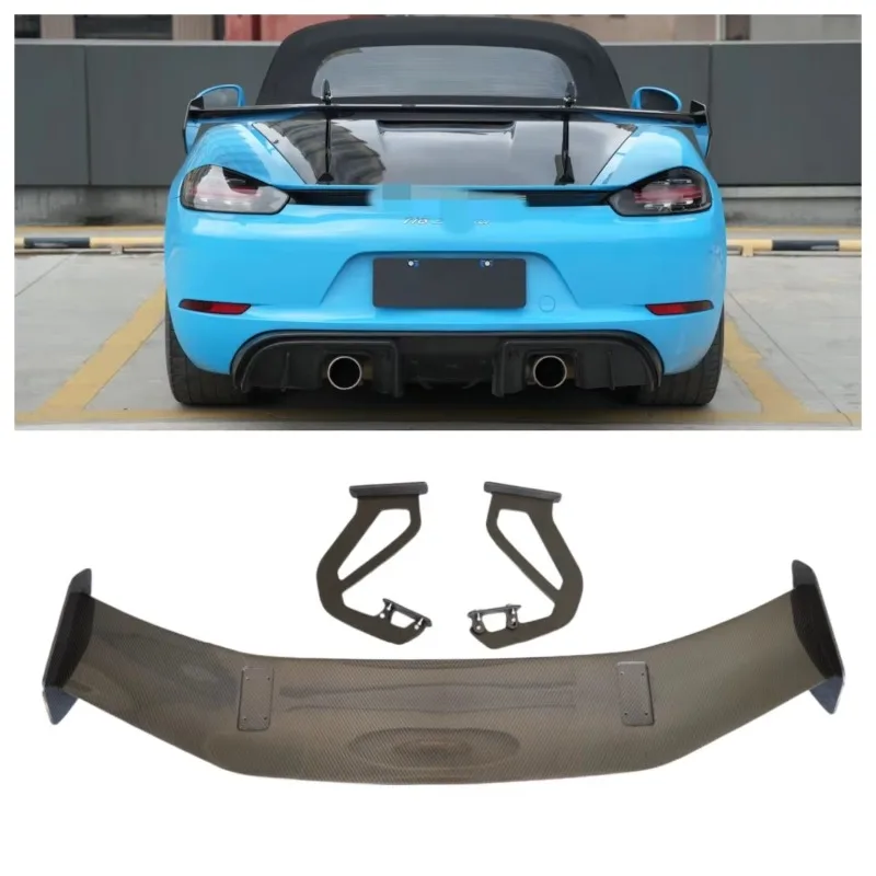 

For Porsche GT4RS 981 982 Dry Carbon Fiber Spoiler