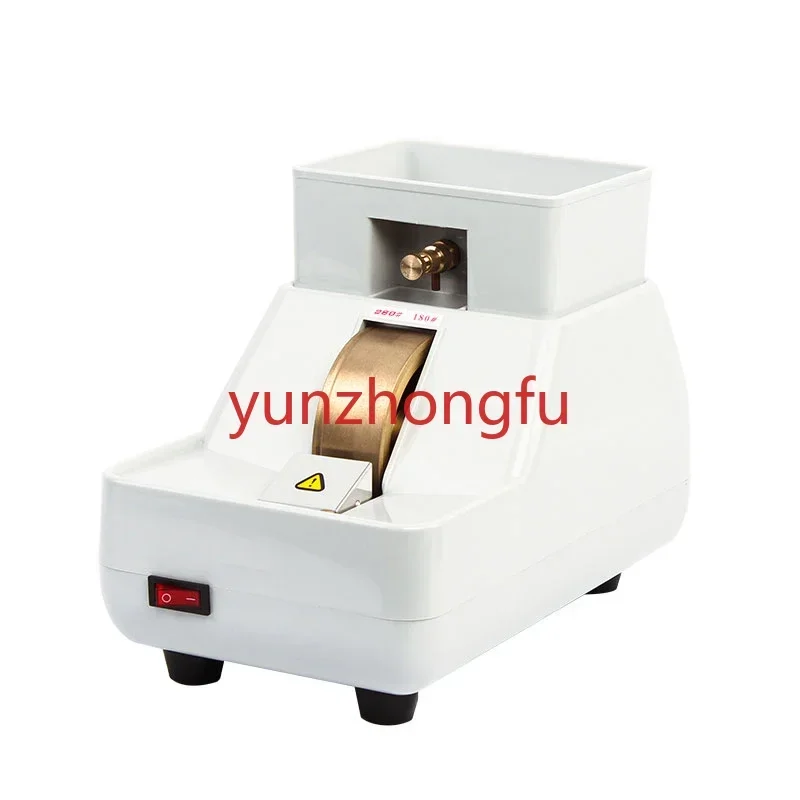 Fine Grinding Wheel Chamfering Machine 35WV Manual Grinder With V-groove Lens Polishing  Edge  Coarse