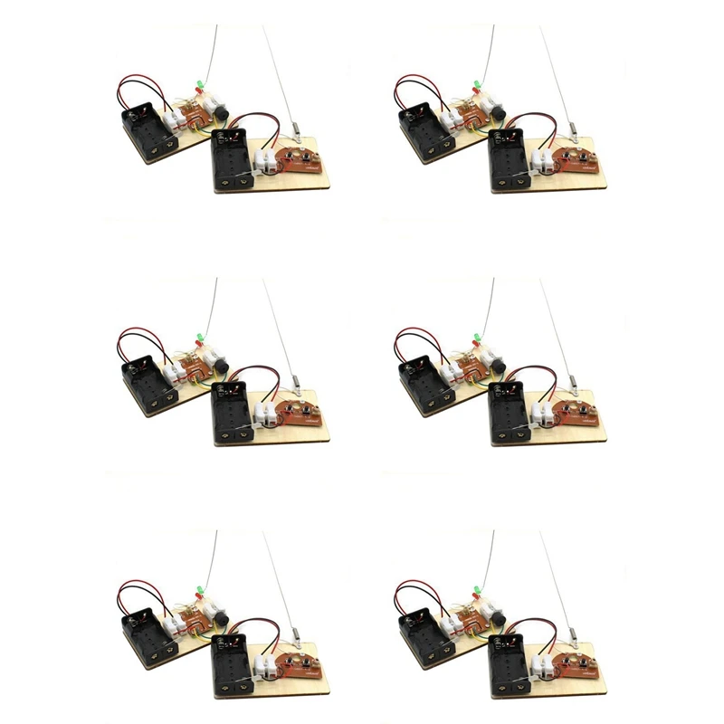 

6X STEM Kits, Learn Morse Code, Build A Telegraph Machine, Electric Circuit Experiment, Electricity Kit(No Battery) Promotion