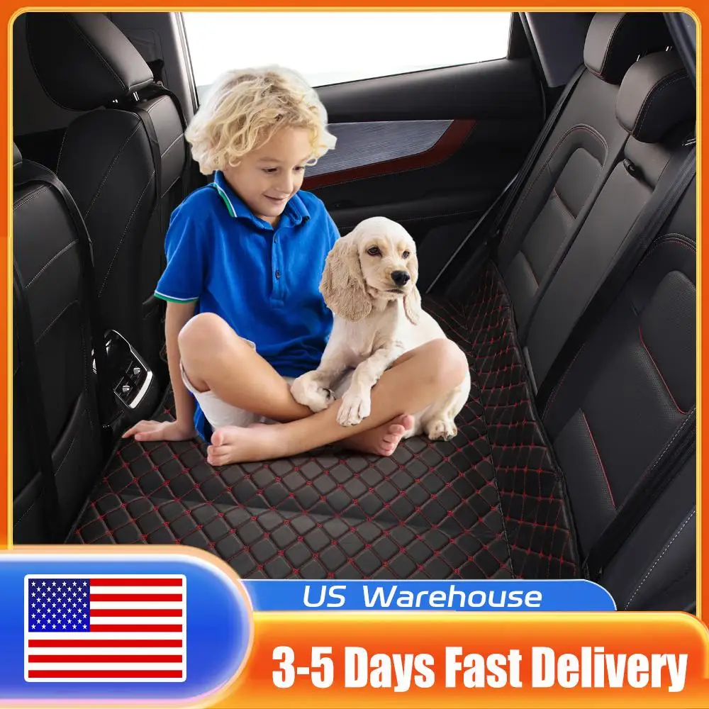 

Car Mattress PU Leather Portable Back Seat Travel Mattress Non-Inflatable Car Back Seat Folding Bed Mattress for Sedan SUV Truck