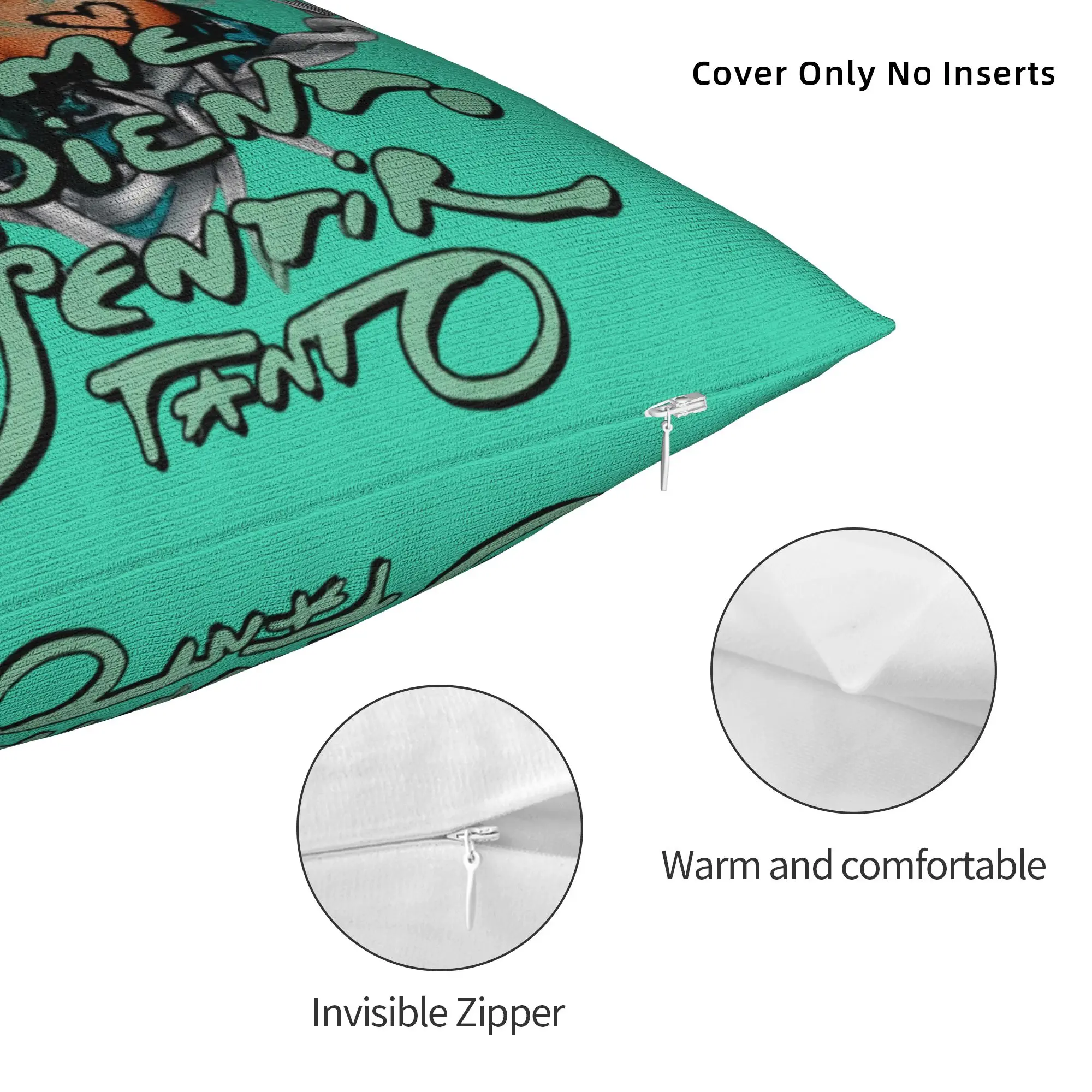 Karol g 2026 Tour No Me Arrepiento de Sentir Tanto Album Square Pillow Case Cushion Cover Decor Throw Pillow Case Cover for Car