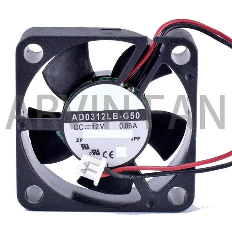 COOLING REVOLUTION AD0312LB-G50 3010 30mm Fan 30x30x10mm 12V 0.06A Double Ball Bearing Router Large Air Volume Cooling Fan