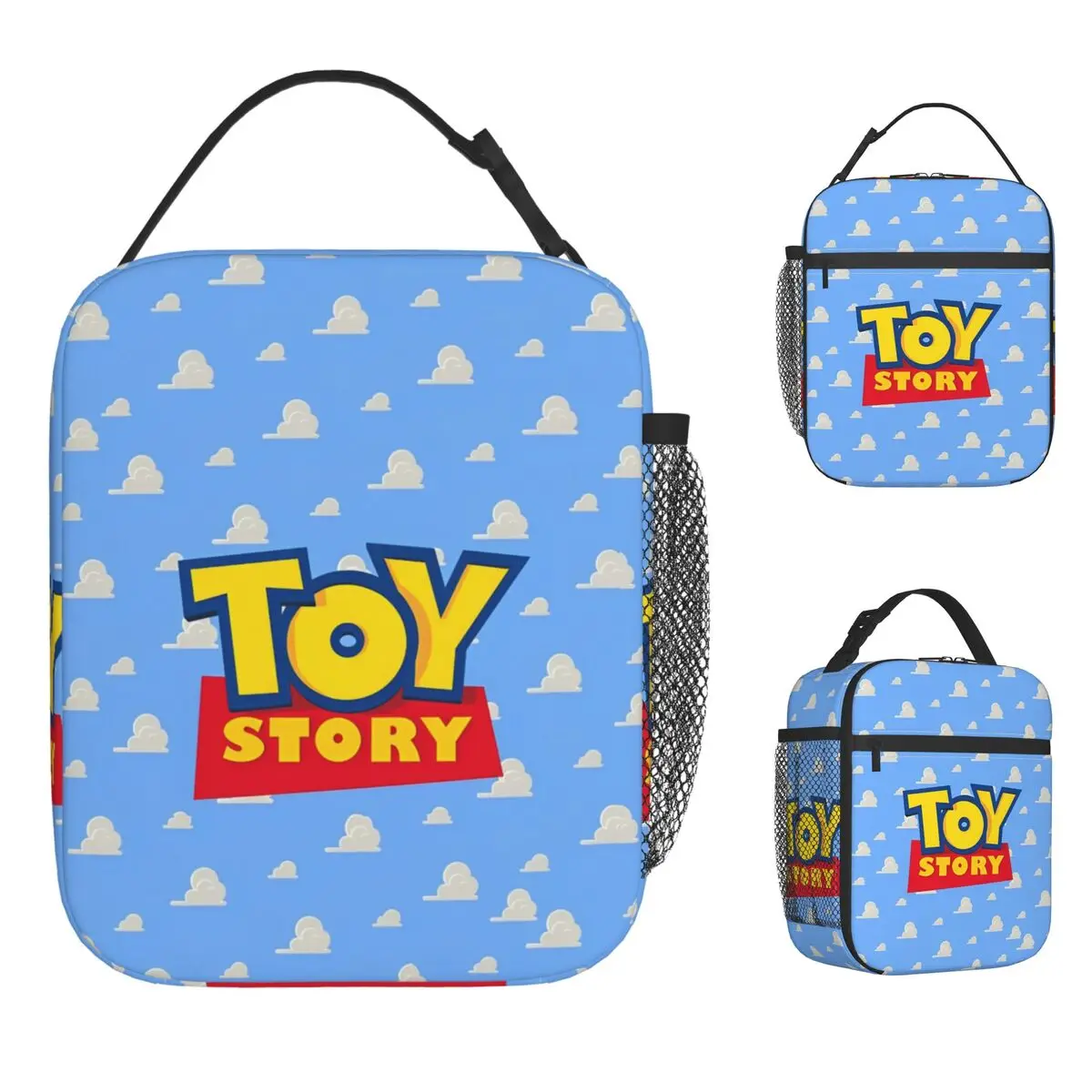 

TS Woody Buzz Lightyear Insulated Lunch Bag Large Reusable Cooler Bag Tote Lunch Box College Picnic Food Handbags