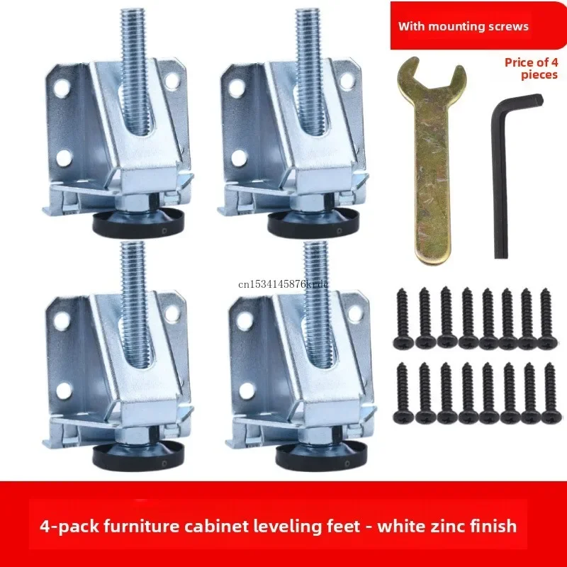 4pcs-set-furniture-leveling-leg-with-anti-slip-pad-cabinet-table-adjustable-heavy-duty-leg-leveler-feet