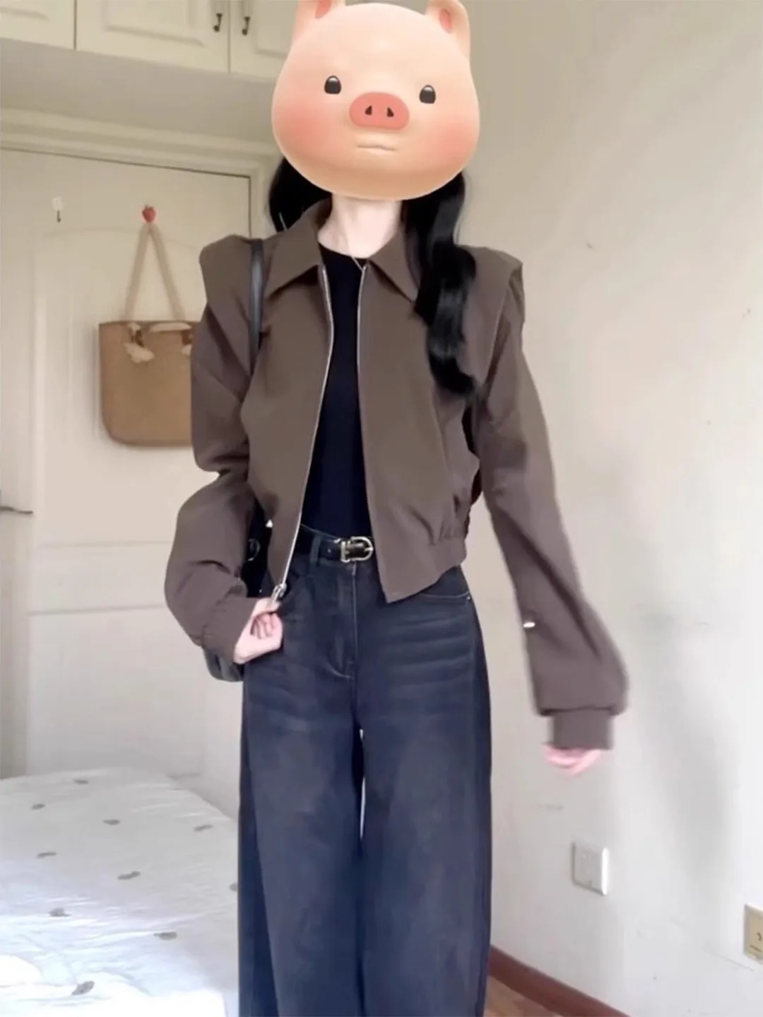 Marrone ort Jaet Cappotto imbottito da donna che dimagrisce capispalla Pendolarismo Sle Faionable Unico 2025 Nuovo arrivo Cappotto