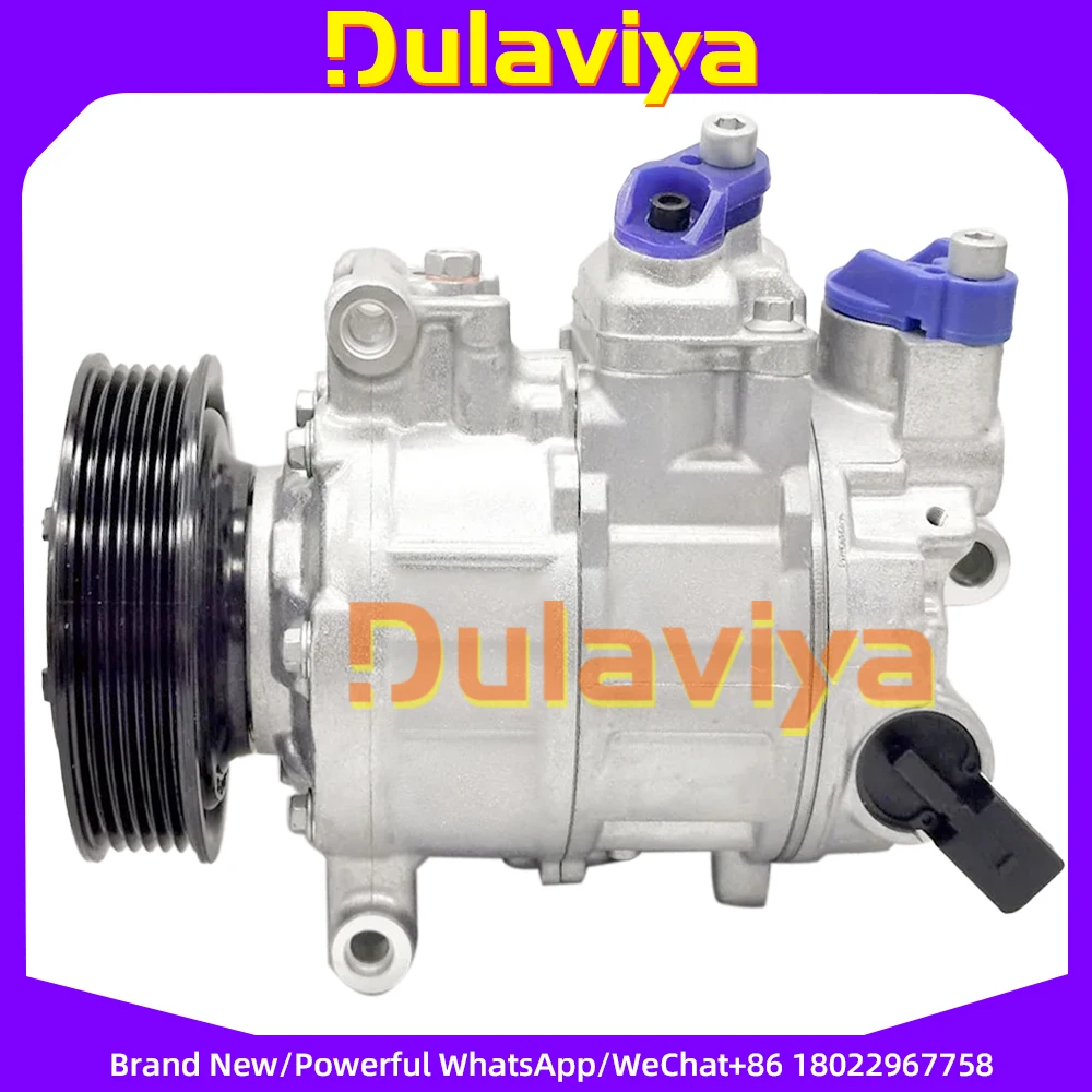 

Air Conditioning AC Compressor 6SEU14C For Audi A4 A6 Quattro 447190-6670 8K0260805 8KD260805 4F0260805T 8K0260805E 8K0260805L