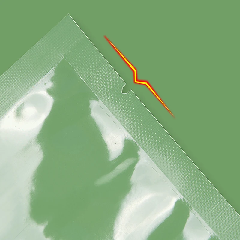 100 sacchetti sigillanti in plastica sottovuoto per alimenti, sacchetti sigillati per la conservazione degli alimenti, sacchetti sigillati sottovuoto per uso domestico