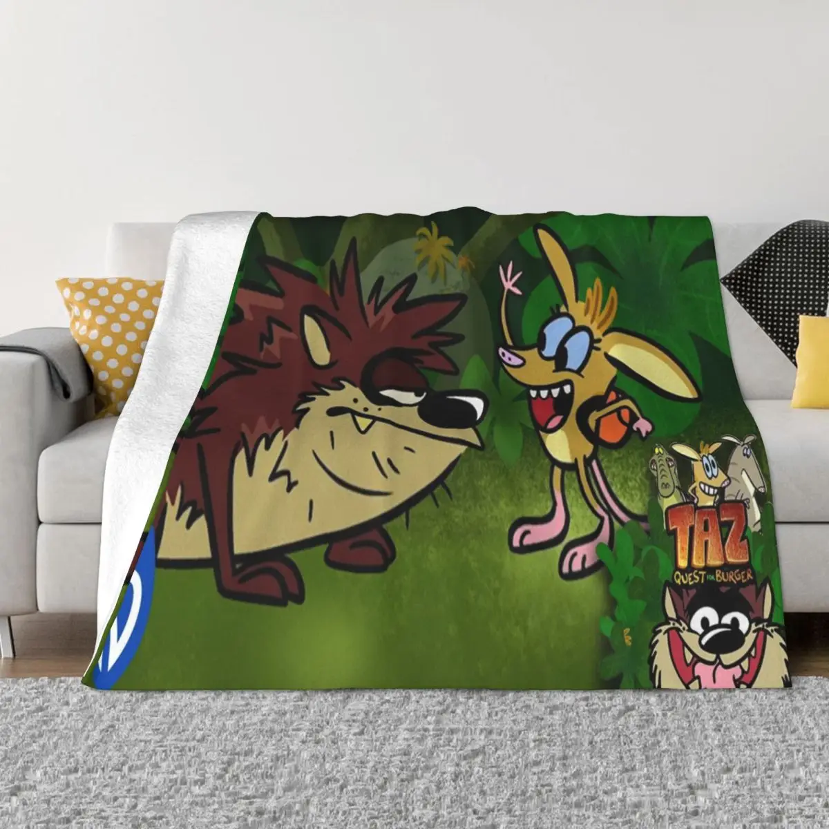 

Taz-mania 002217 Plush Bed Blanket beach blanket Winter Blankets Blankets And Blankets Throw Blanket