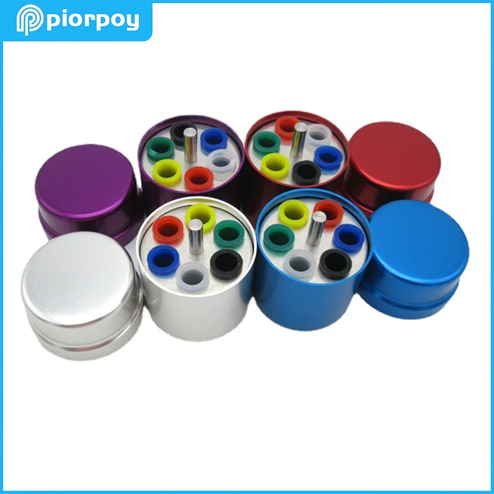 PIORPOY Dental Bur Holder Block Endo Files Stand Storage Boxes Autoclavable Drilling Disinfection Organizer Case Dentistry Tool