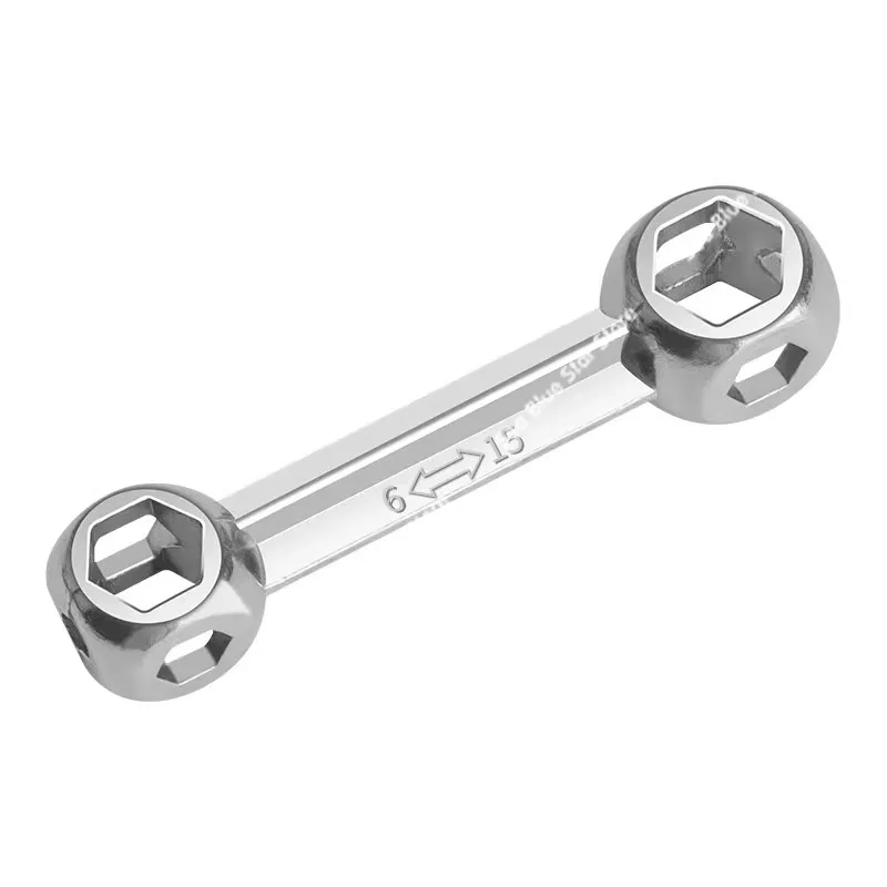 Multifunctional Bone Wrench Hexagon Screw Tool Portable Ten-in-One Bicycle Hexagon Sleeve Small Wrench