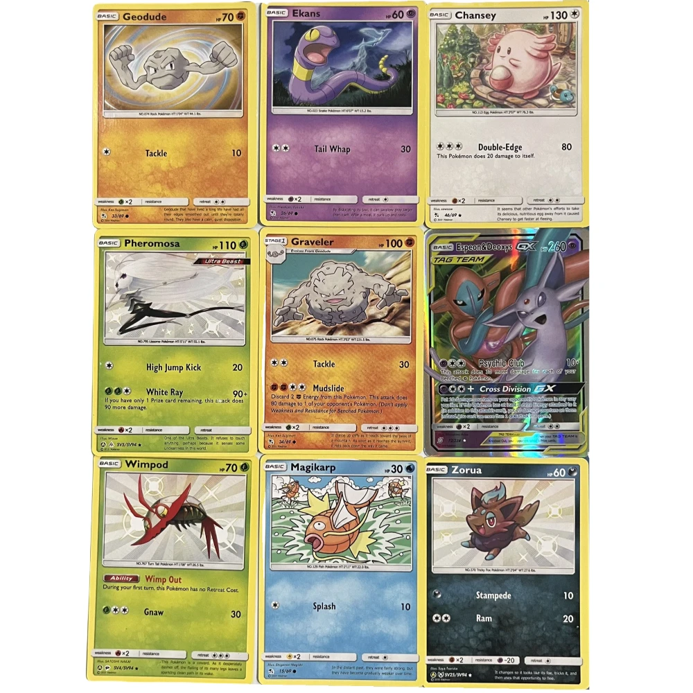 40 قطعة بوكيمون PTCG ميجا تطور الأسود الترباس الأبيض مضيئة بطاقات التداول الإنجليزية الداعم معركة جمع بطاقة لعبة هدايا الأطفال #6