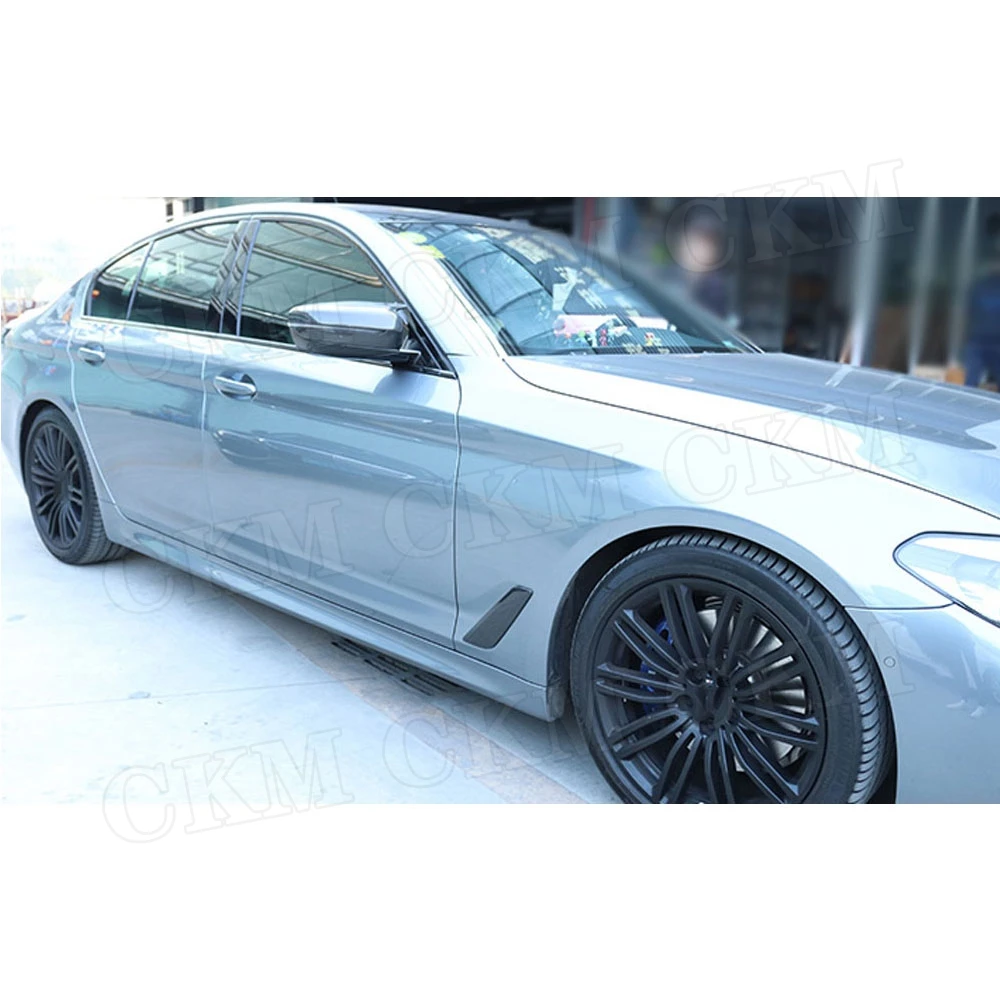 

Боковая накладка на крыло из углеродного волокна для BMW 5 серии G30 G31 2017-2019, декоративная наклейка для стайлинга автомобилей
