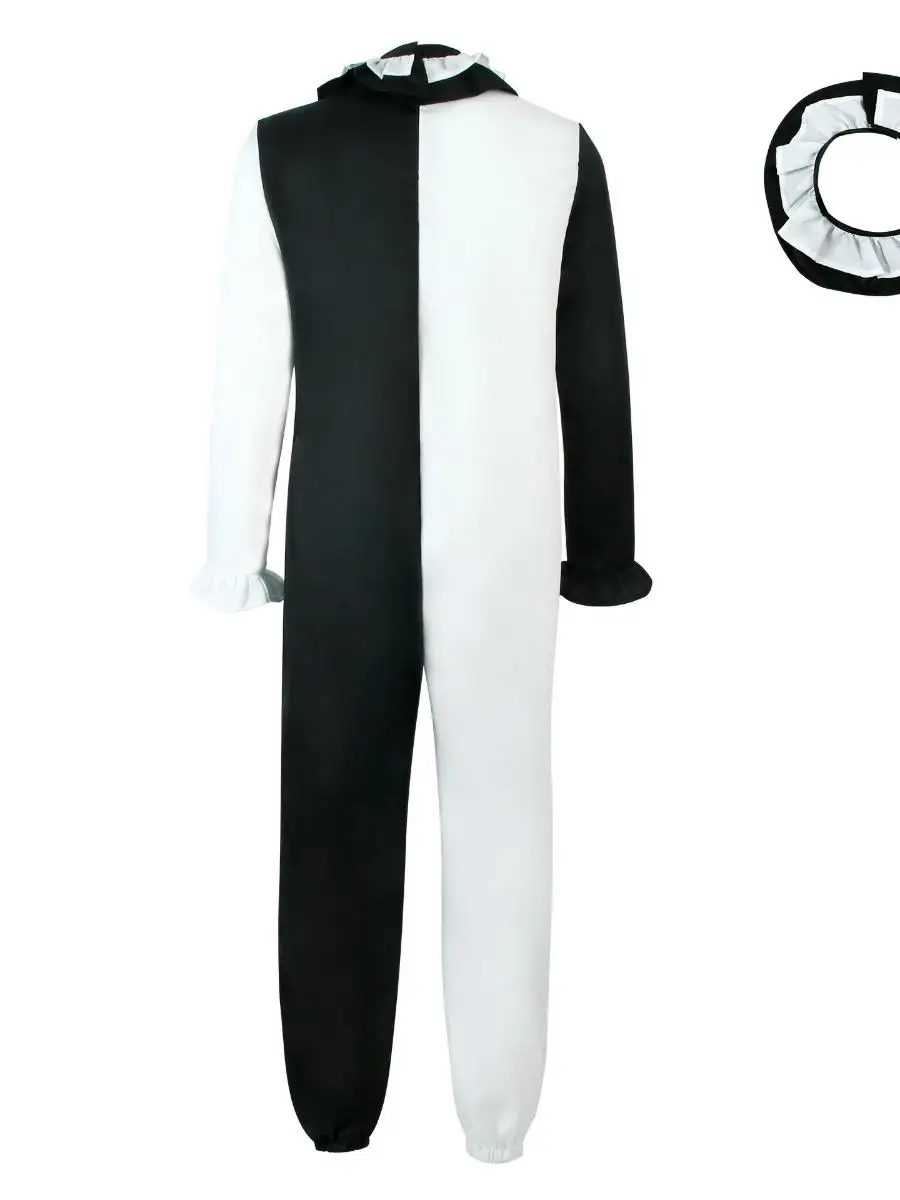 Nouveau Costume de Clown multicolore pour films d'horreur, spectacle sur scène, loween Par, vêtements ethniques en Polyester pour dames