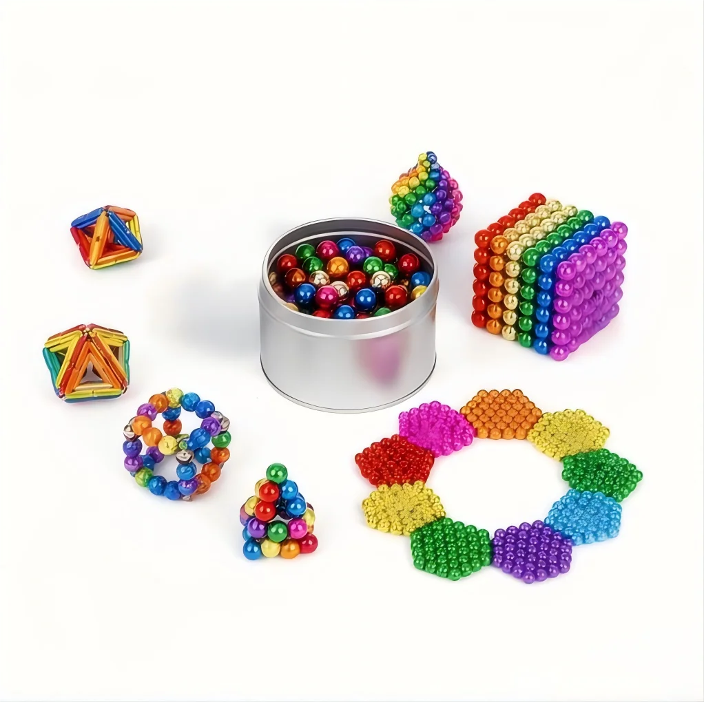 5mm Colorful Round Magnet Ball Beads Strong Magnetic Push Pin Perfect For Fridge Magnetic patch Home Office Map Photo DIY Decor