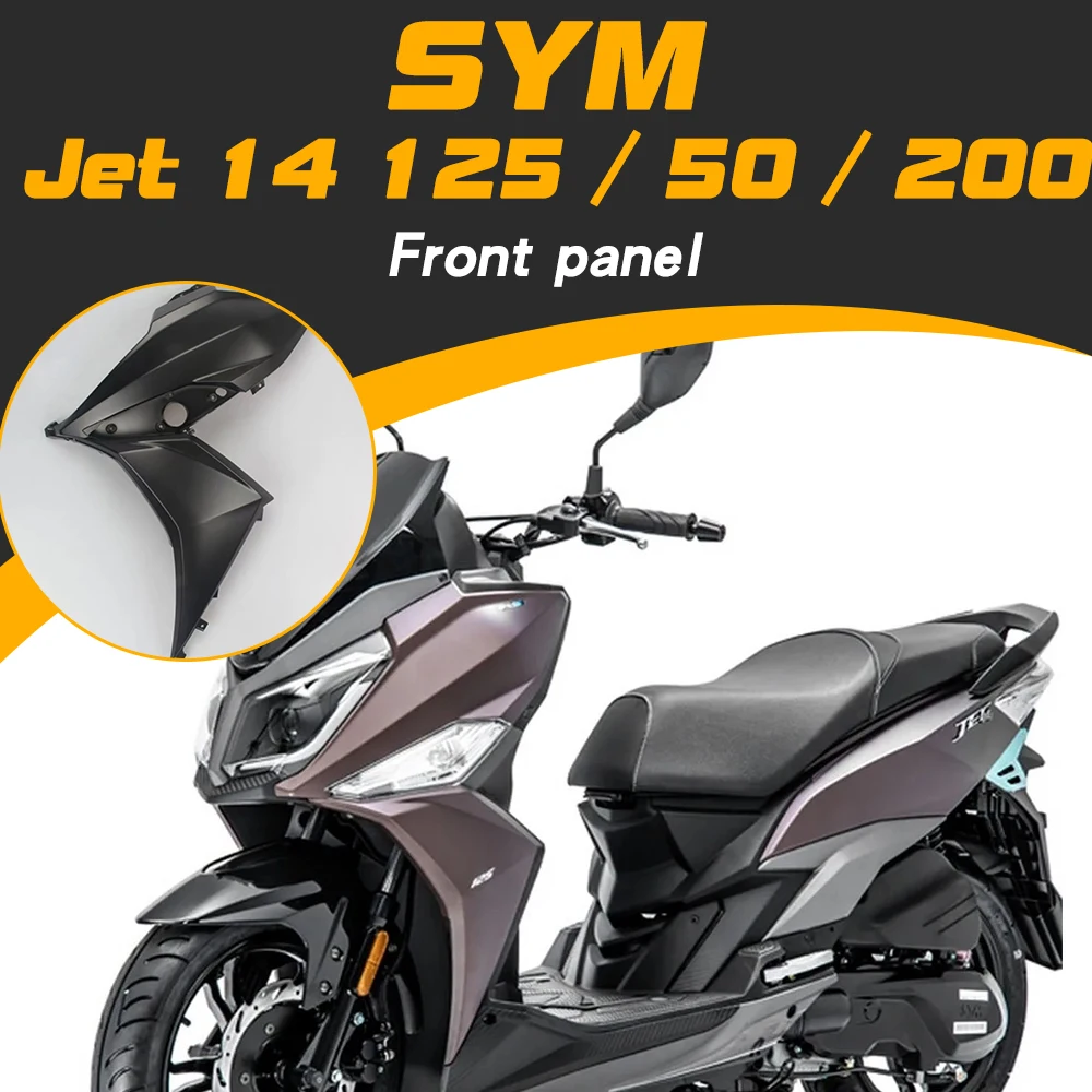 Original body shell accessories for Sym Jet 14 125/50/200 motorcycles, including left and right front panels.