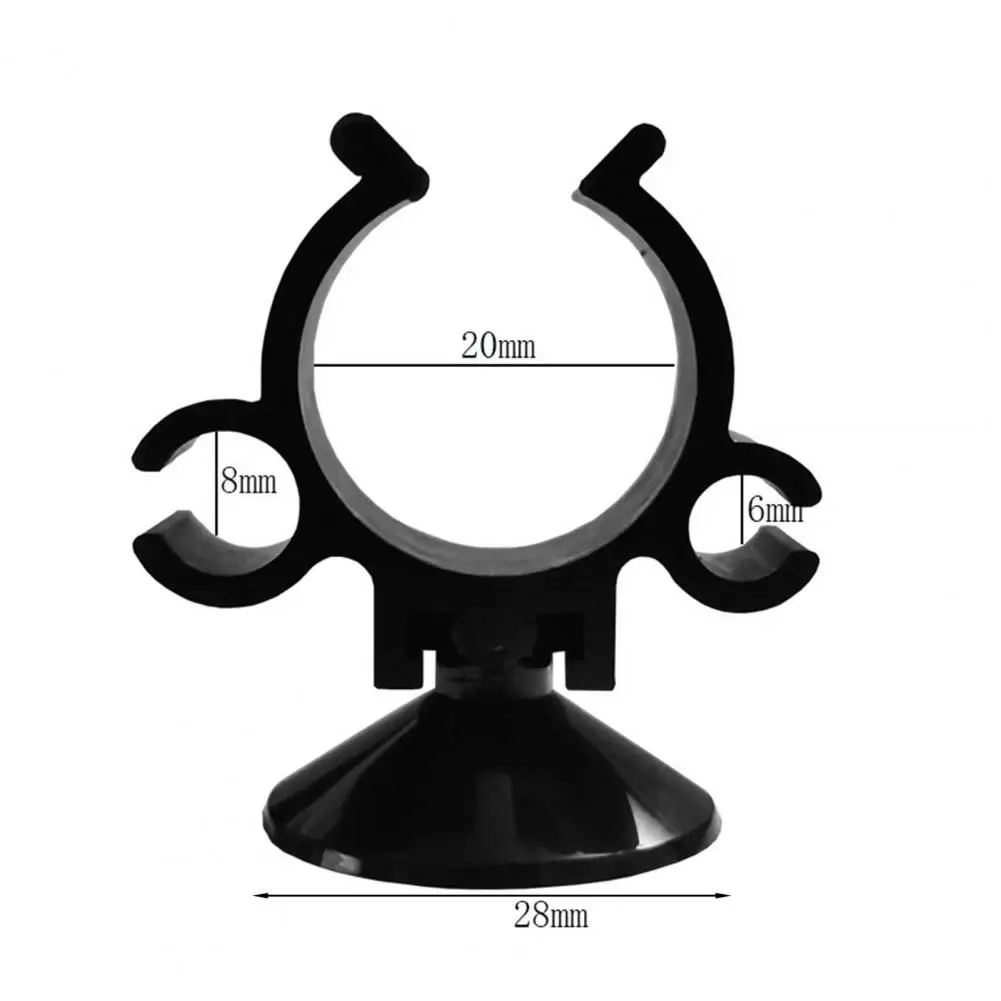 5 Pcs Aquarium Suction Cup Double-ended Buckle Wire Clamp Wire Organizer Cable Wire Winder Cord Trim Organizer Suction Cups