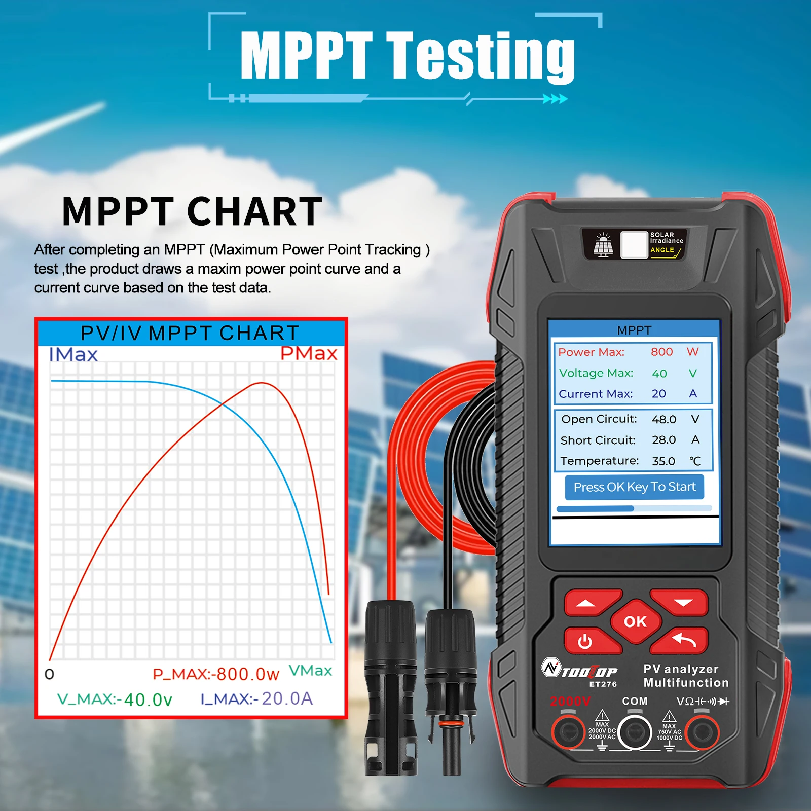 TOOLTOP ET276 Portable MPPT Ph - đánh giá và giá Outdoor Power Board