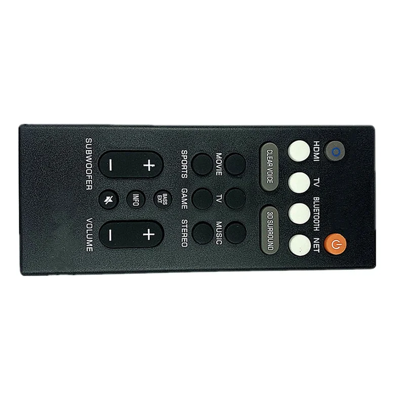 Remote Control ABS Speaker Replacement Remote Controller for Yamaha YAS-209 YAS-109 Speaker