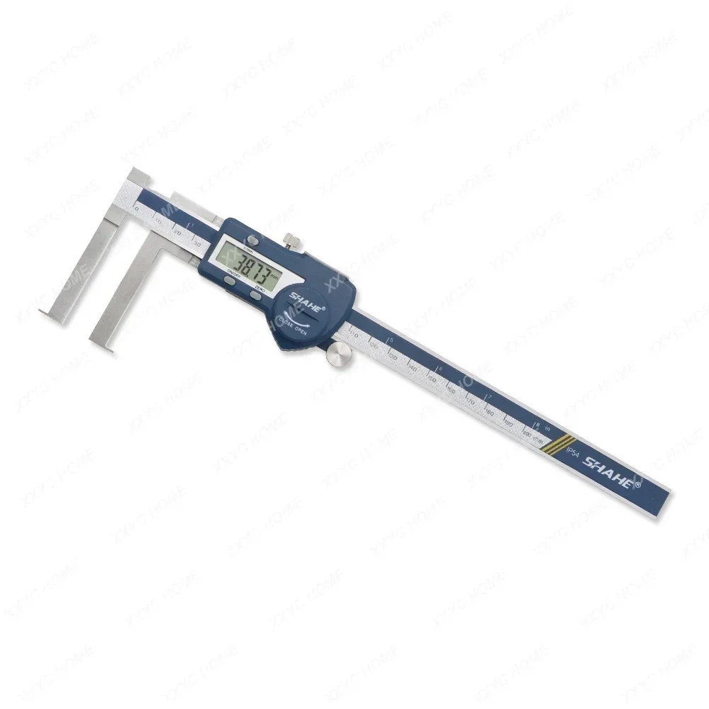 Shahe Inside Digital 13-200mm Digital Inside Groove Caliper with Knife Edge Measuring Instruments Paquimetro Digital