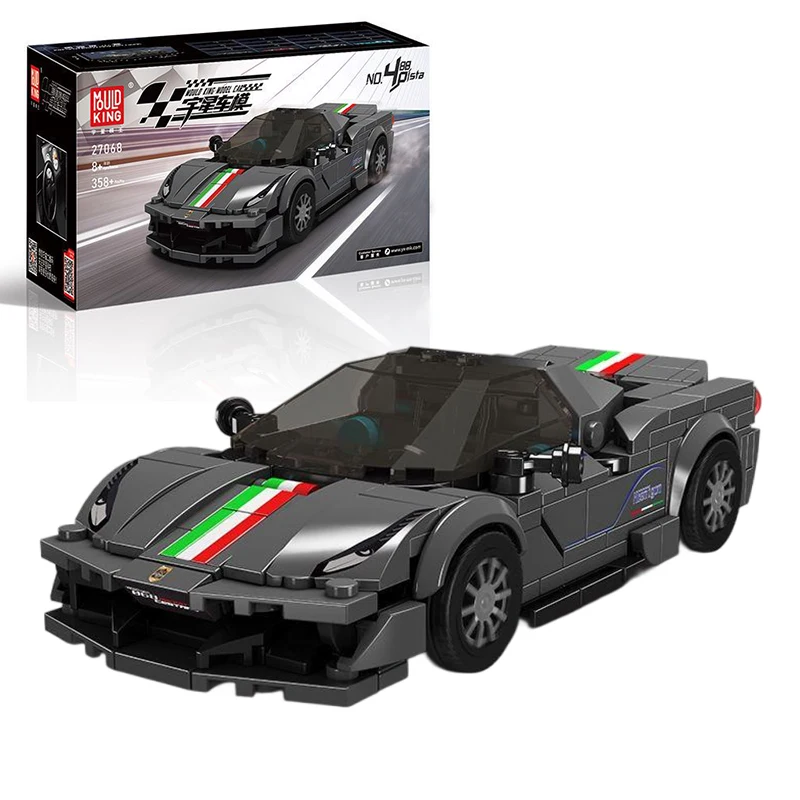 

MOULD KING 27068 Mini Car Series 358PCS Building Blocks Set for Creative Play & Display DIY Assembly Bricks Toy Christmas Gifts