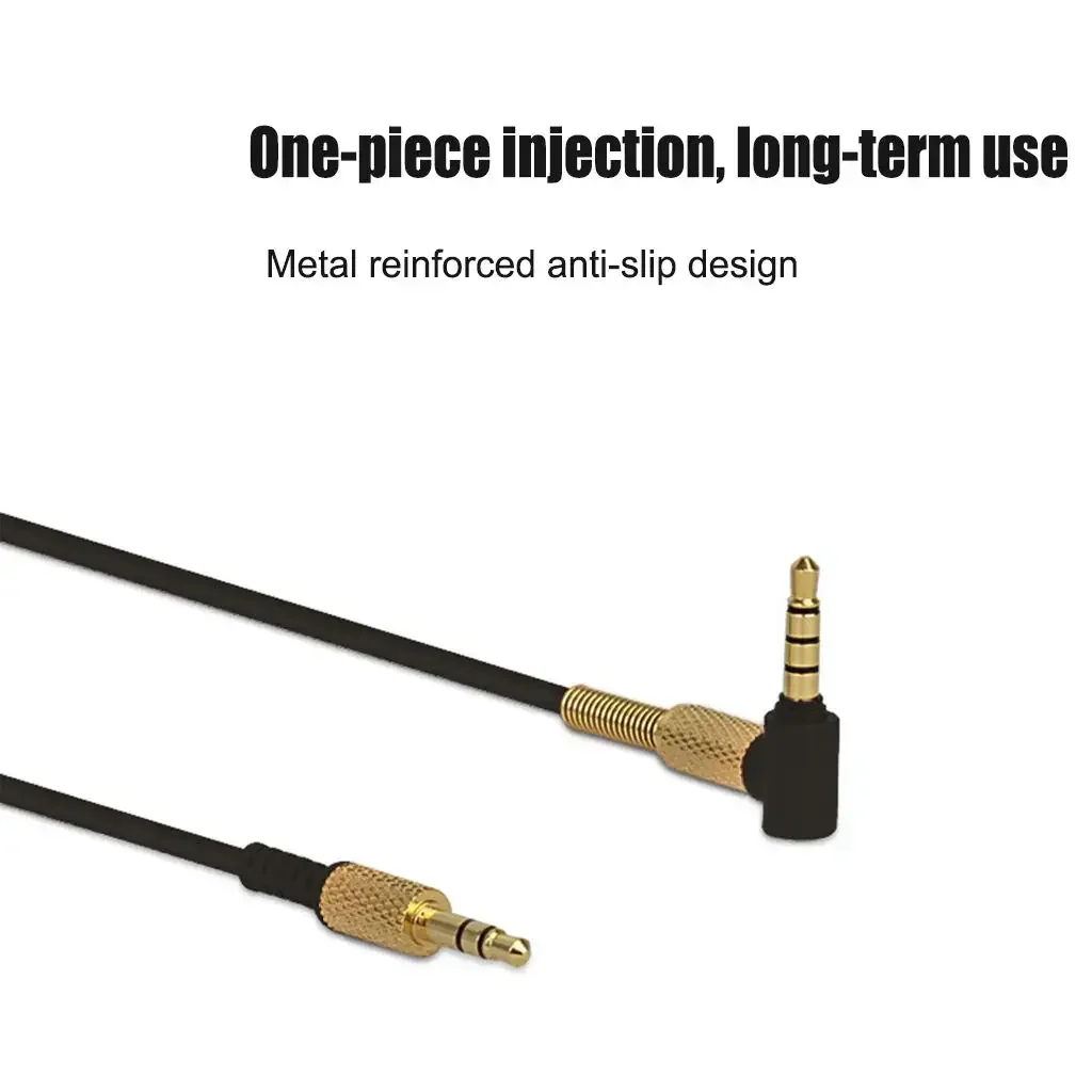 Сменный аудиокабель длиной 1,2 м для Marshall Major II 2, шнур для наушников с дистанционным управлением громкости микрофона для Iphone Samsung