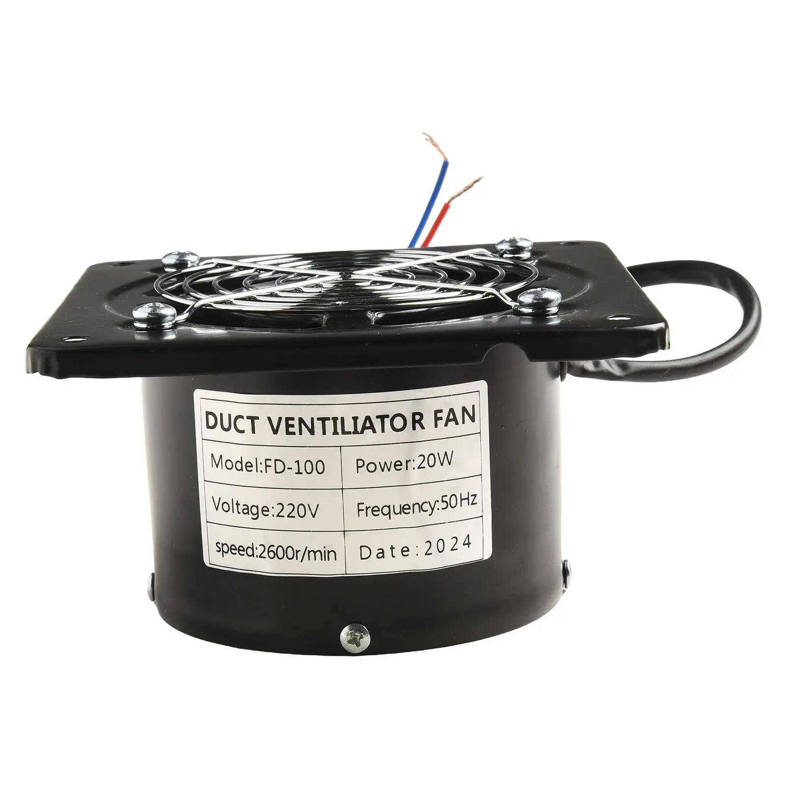 Efficient Air Circulation 4 Inch Exhaust Fan for Window and Wall Mounting Suitable for Residential and Commercial Use