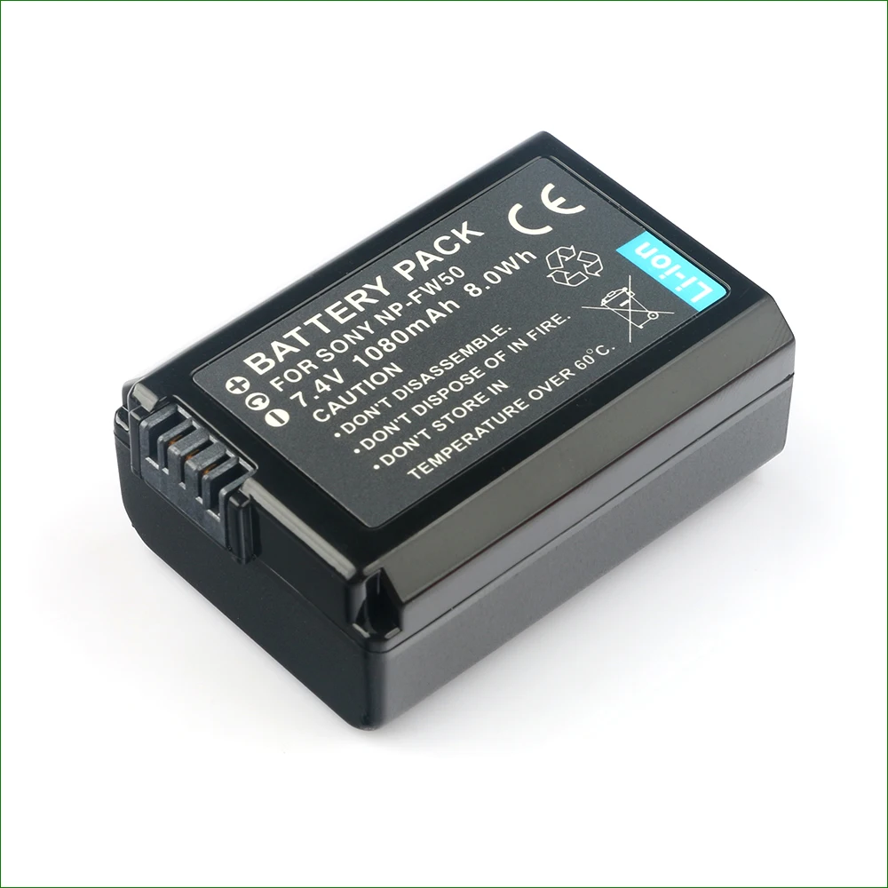 NP-FW50 NP FW50 Battery 1050mAh Camera Batterie For Sony ILCE-5000 a5100 ILCE-5100 a6000 ILCE-6000 a6100 ILCE-6100 a6300