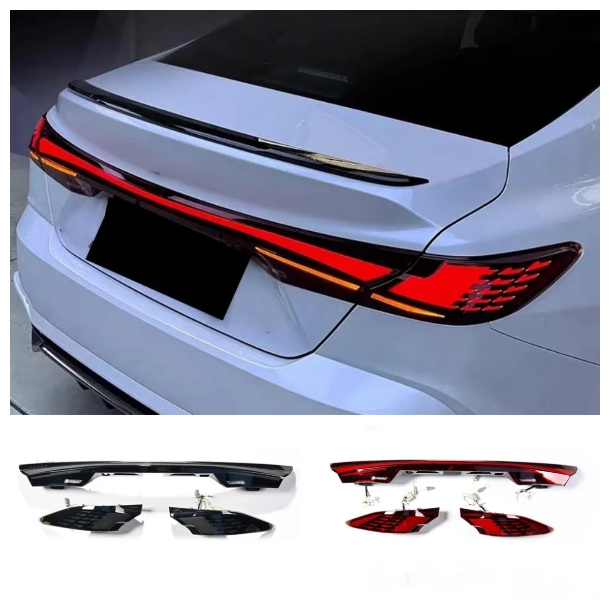 

Car taillight LED through lamp for Toyota Camry 24-26 modified Center light Dynamic Turn signal