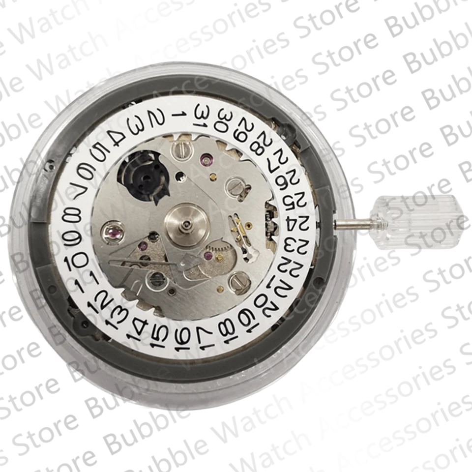 

NH35A Automatic Mechanical Movement white date wheel High Accuracy 24 Jewels Mod Watch Replacement Date at 9:00