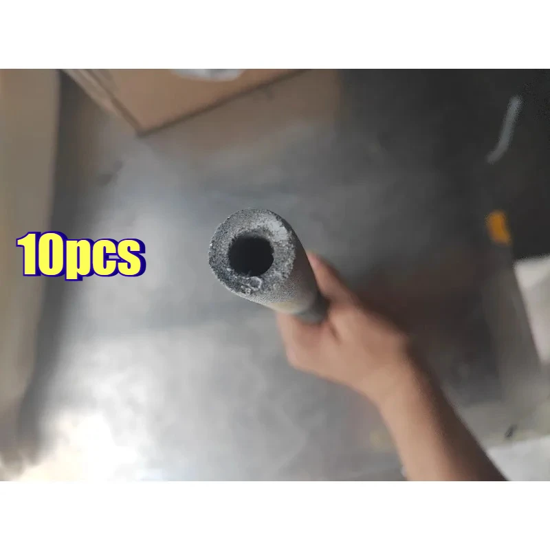 10pcs Silicon Carbide Rod High-temperature Resistant Spiral Heating Tube Diameter 16-45SIC Single and Double Thread