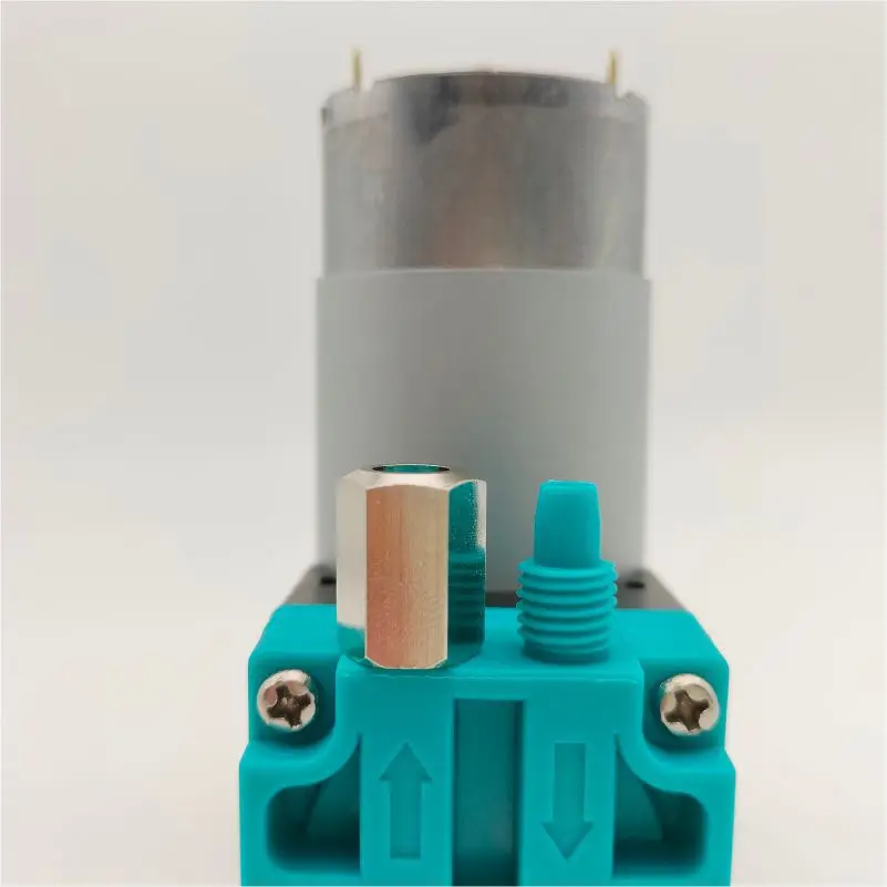 Micro  Electric Diaphragm  Large Flow Liquid Pump Brush Motor 600ml Anti-corrosion 24v