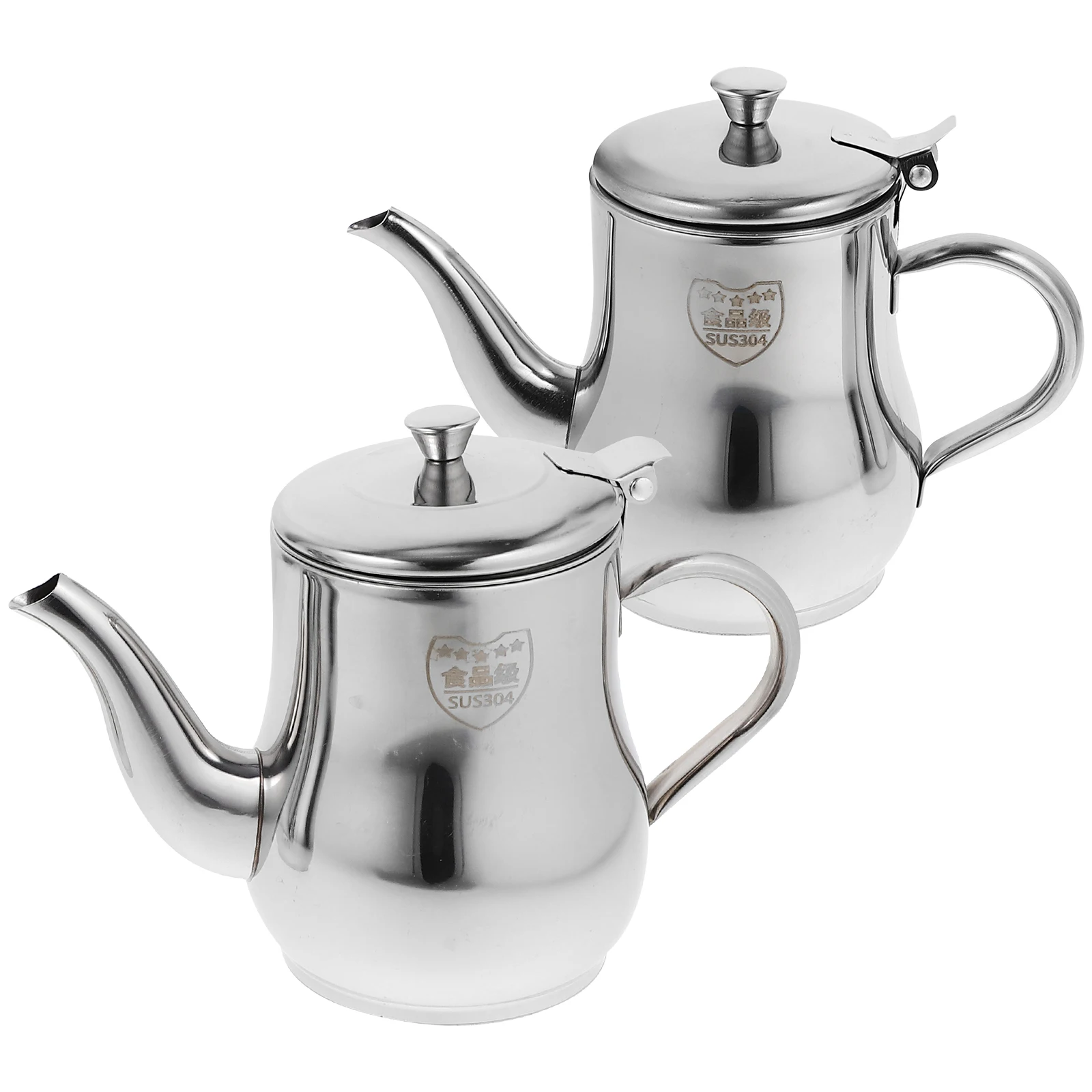 

2pcs Stainless Steel Oil Strainer Pot Large Capacity Grease Container Fine Mesh Filter For Kitchen Oil Storage Reusable Bacon