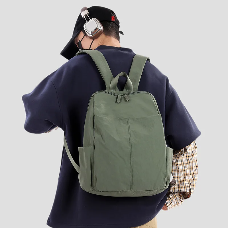 Backpack for Business Trips, Large Capacity, Oxford Waterproof, Lightweight Nylon backpacks Multi-Functional Mochila para homens