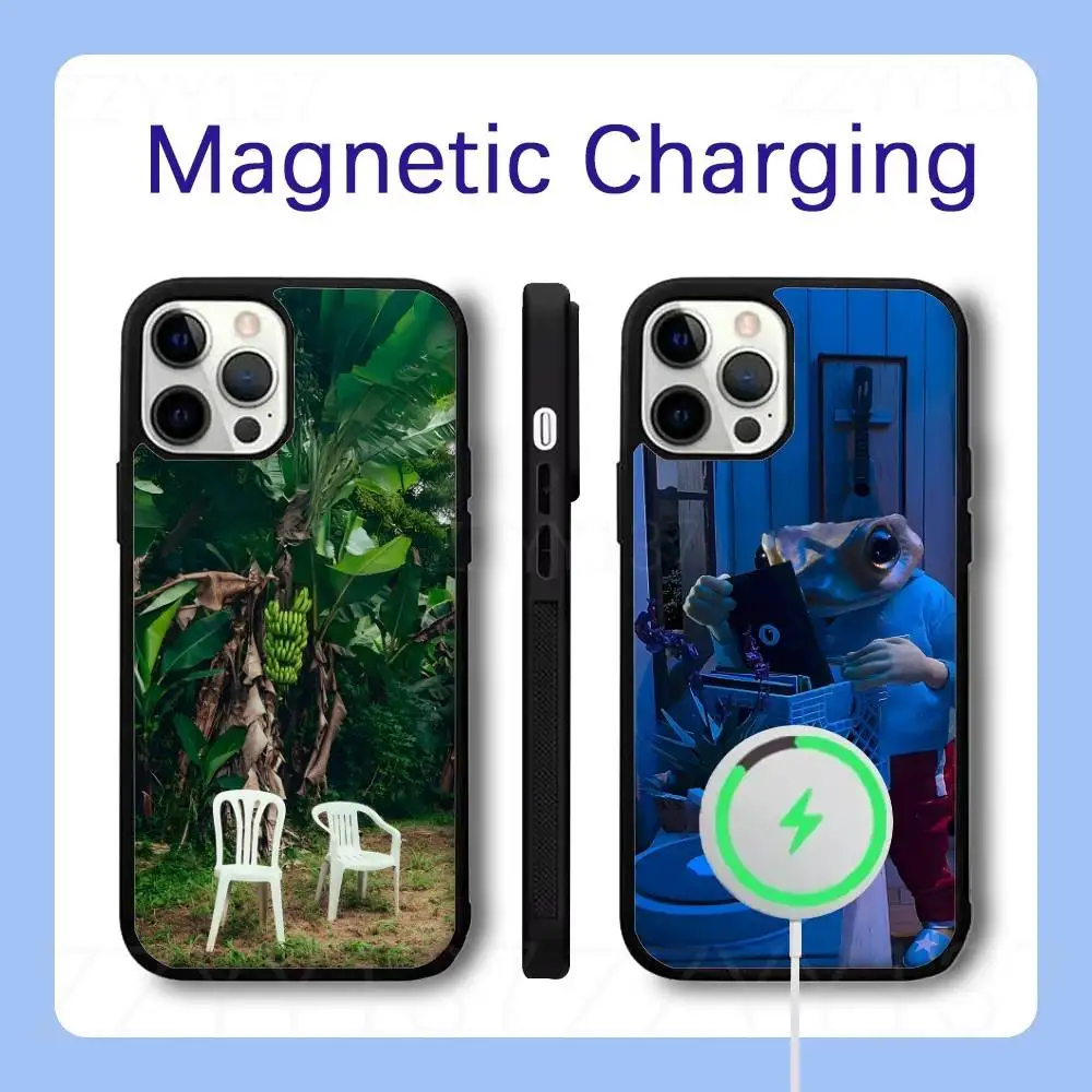 

DTMF Bad B-Bunny Phone Case For iPhone 16,15,14,13,12,11,Pro,Max,Plus,Mini,SE Magsafe Magnetic Wireless Charging