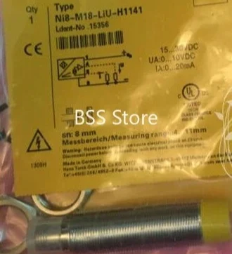 Analog Sensor Ni8-M18-LiU-H1141 Ni8-M18E-LiU-H1141 Inductive Proximity Switch Sensor