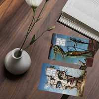 Surrealism Famous Artwork By Salvador Dali Skin Stickers For VISA Bank Card Protective Film Cover Sticker Decal Women