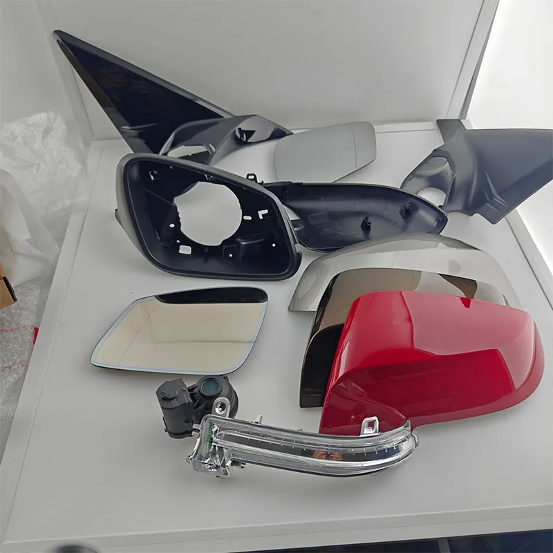 For BMW 1 Series F20 Side Mirror Base Decor Panel Mirror Cover OE 51337352231 51337352232 Replacement Housing Trim