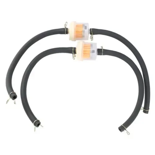 2Pcs Fuel Filter Line Snap Kit For Motocross ATV Beach Bike GY6 Skateboards Inline Fuel Filter Universal 6mm Inline Fuel Filter