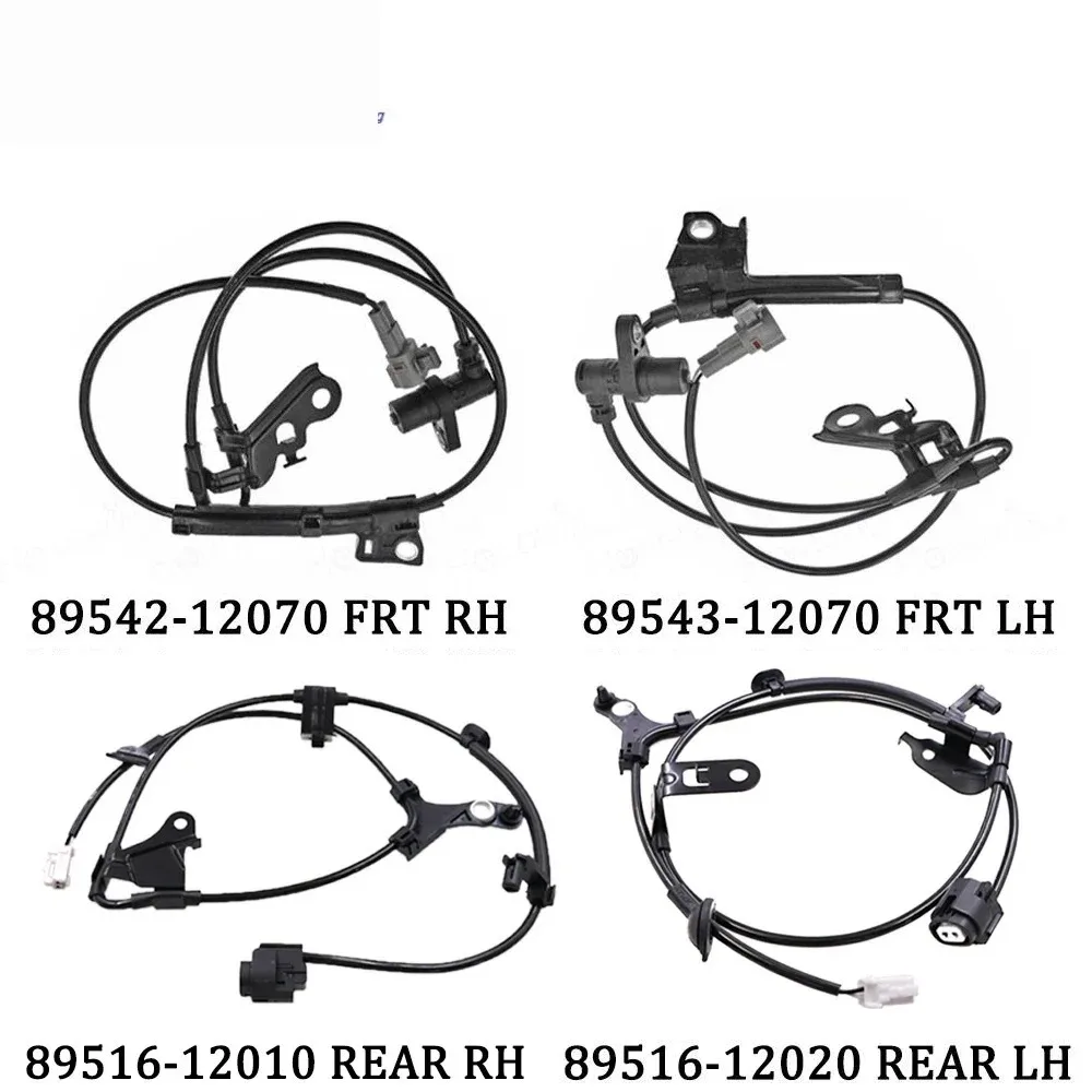

Sensor velocidad rueda ABS trasero lantero izquierdo/recho compatible con Corolla Matric Vibe 2003-2011 89543-12070 89542-1207