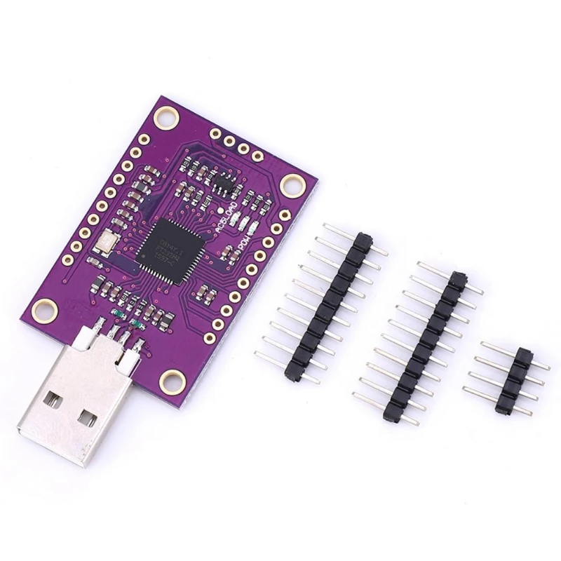 Debugging and programming operations for the MCU FT232H, a high-speed multi-functional USB to JTAG UART/FIFO SPI/I2C module