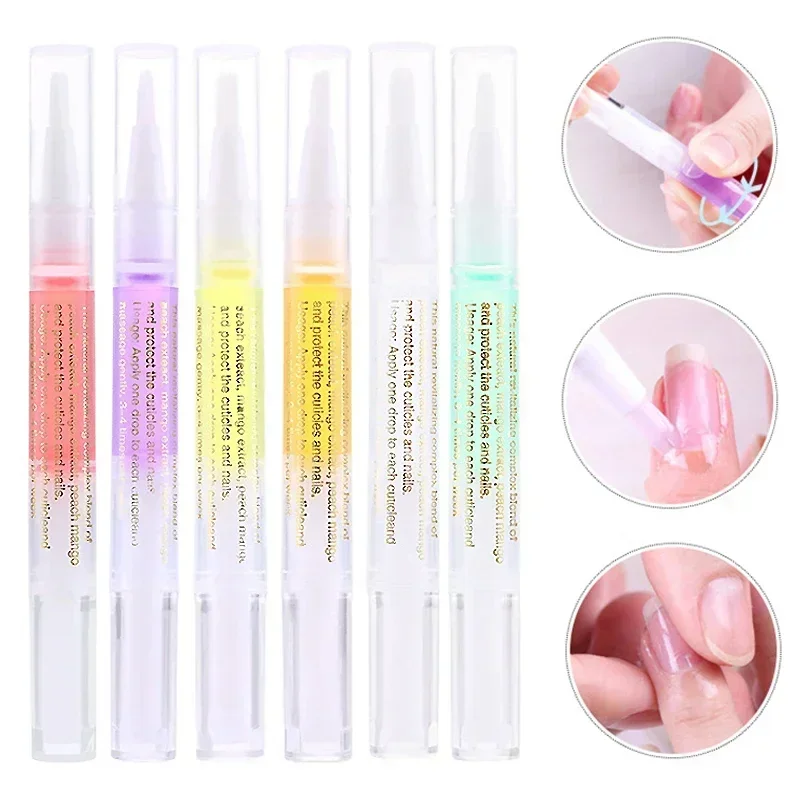 5ml Nail Cuticle Oil Revitalizer Nutrition Nail Art Tools for Manicure Care Nail Treatment Soften Pen Tool Cuticle Oil Pen