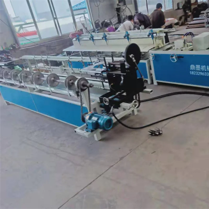 YG Semi Automatic Wire Mesh Weaving Fencing Making Chain Link Fence Machine Field Fence Fixed Knot Wire Mesh Making Machine