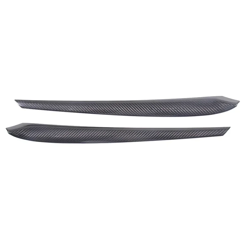 For Tesla Model 3 Y 2021-2022 Real Carbon Fiber Car Interior Door Trim Panel Cover Trim Sticker Interior Car Accessories