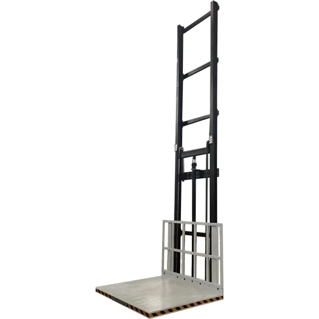 Small Elevator Simple Operation 200-500kg Warehouse Cargo Home Elevator Lift Passenger Vertical Wall Mounting Thickened Panel