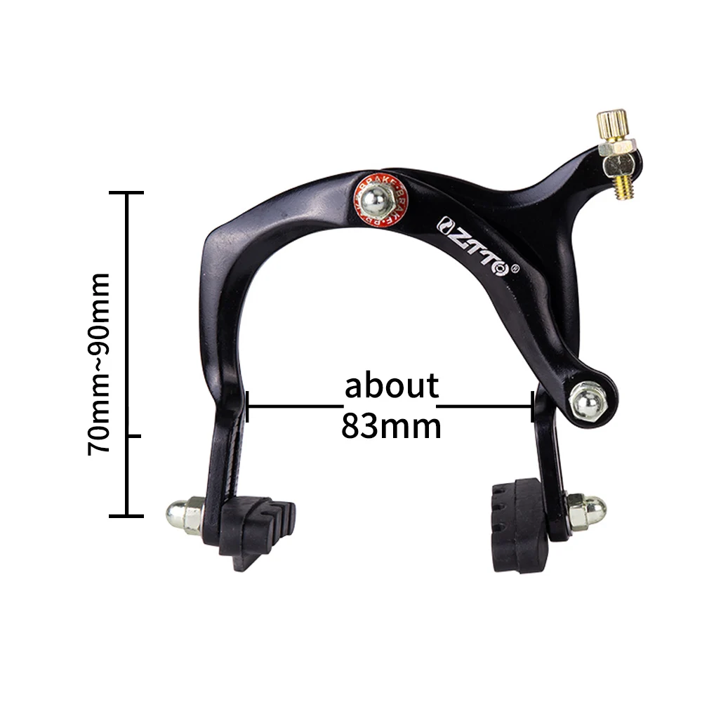 ZTTO C Calipers Rim Brake Bicycle Side Pull Brake for Cruiser Kids Bike City Cycling  Front Rear Friction Wheel Brake With Pad